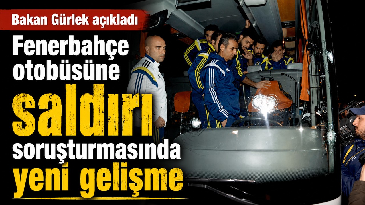 Fenerbahçe otobüsüne silahlı saldırı soruşturması: 5 şüpheliye yönelik operasyon